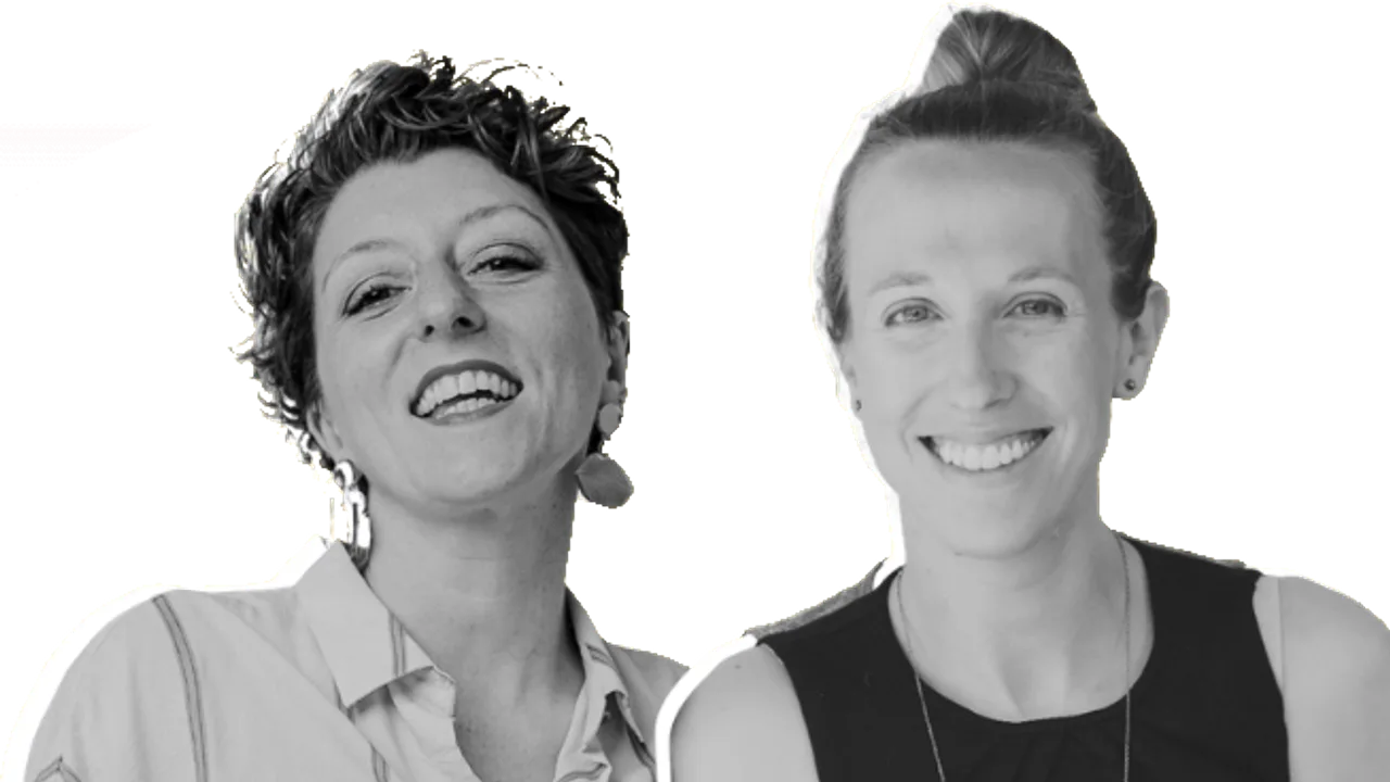 Dorothy and Laura, the founders of Plentiful, laughing
